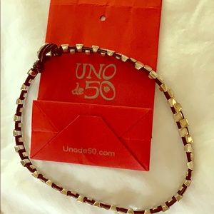🔥 Uno de 50 necklace 18”